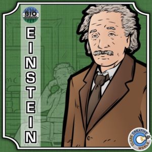 Albert Einstein Coloring Page_Cover