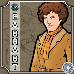 Amelia Earhart Coloring Page_Cover