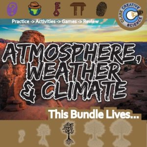 Bundle-EarthScience Atmosphere Weather and Climate_Variables & Expressions