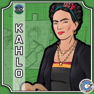 Frida Kahlo Coloring Page_Cover