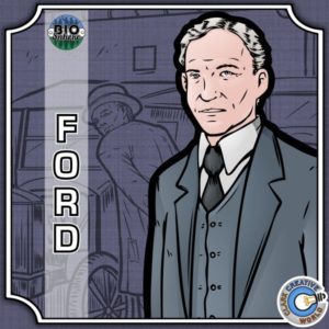 Henry Ford Coloring Page_Cover