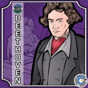 Ludwig van Beethoven Coloring Page_Cover