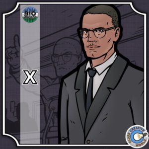 Malcolm X Coloring Page_Cover