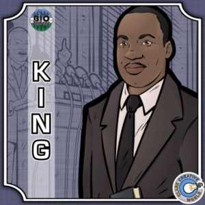 Martin Luther King Jr Coloring Page_Cover