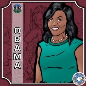 Michelle Obama Coloring Page_Cover