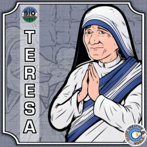 Mother Teresa Coloring Page_Cover
