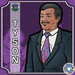 Neil deGrasse Tyson Coloring Page_Cover