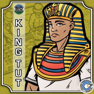 Tutankhamun Coloring Page_Cover