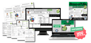 Financial literacy math project the game of life