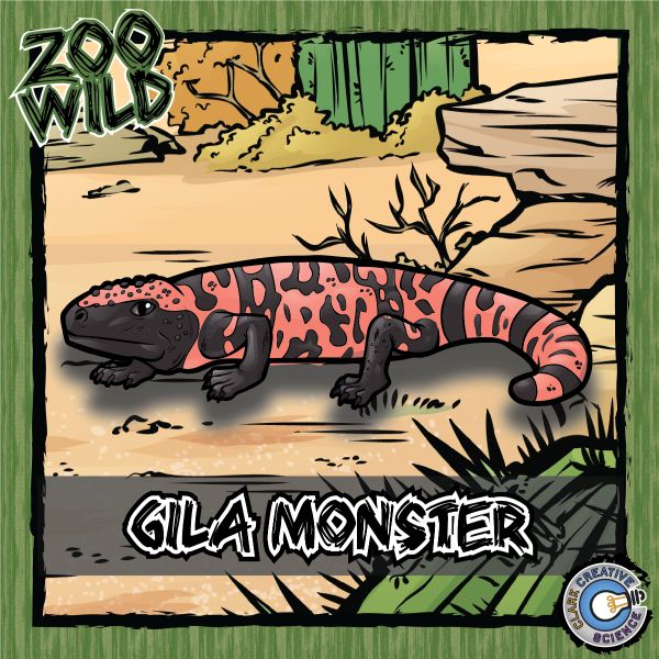 Gila Monster – Zoo Wild_Cover