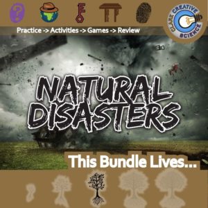 Bundle-EarthScience Natural Disasters_Variables & Expressions