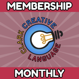 Clark Creative Language Membership (Monthly)