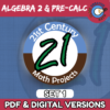 21st Century Math Projects - Algebra 2 & Pre-Calc Bundle Set 1
