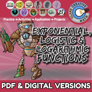 Exponential & Logarithmic Functions Unit Bundle