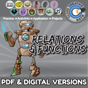 Relations & Functions Unit Bundle