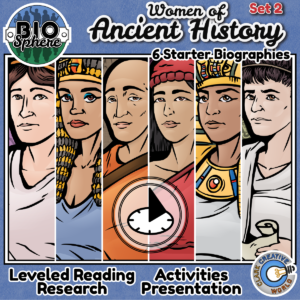 Ancient History Biography Bundle Set 2