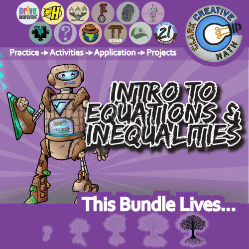 Equations & Inequalities Intro Unit Bundle - Clark Creative Education