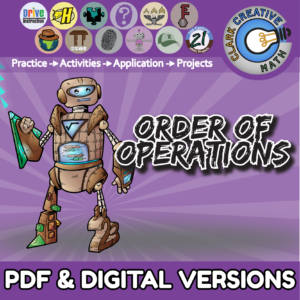 Order of Operations Unit Bundle