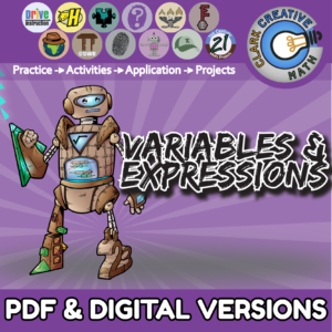 Variables & Expressions Unit Bundle