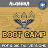 Boot Camp - Algebra Bundle