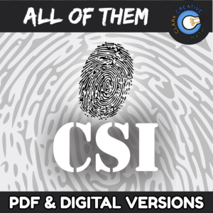 CSI - ALL OF THEM Math Bundle