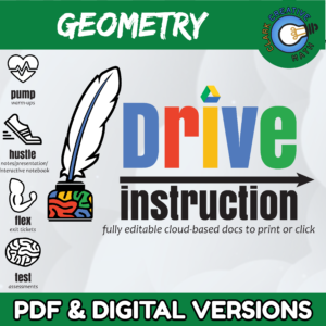 Drive Math - Geometry Bundle