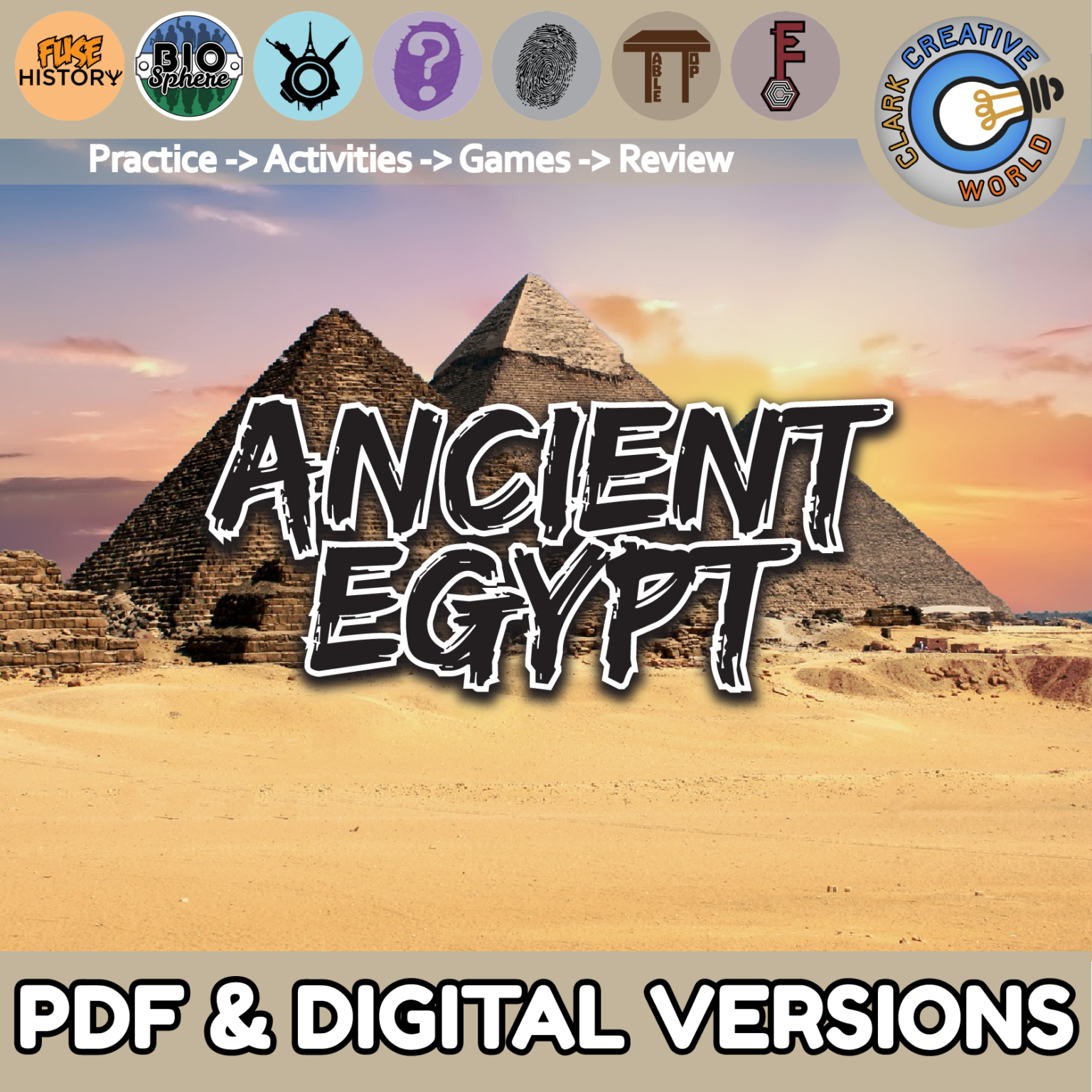 Ancient Egypt Unit Bundle - Clark Creative Education