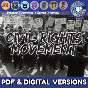 Civil Rights Movement Unit Bundle