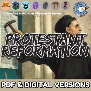 Protestant Reformation Unit Bundle