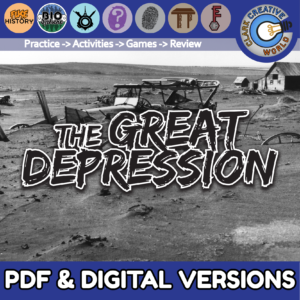 Great Depression Unit Bundle