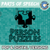 Person Puzzle - Parts of Speech Bundle