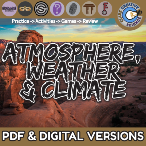 Atmosphere, Weather & Climate Unit Bundle