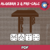 TableTop - Algebra 2 & Pre-Calc Bundle