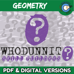 Whodunnit - Geometry Bundle