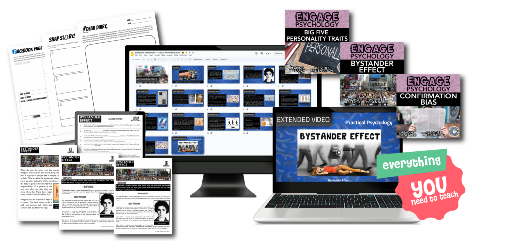 psychology classroom activities for students