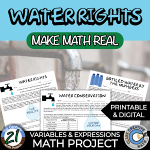 Middle School Math Projects | Real World 6th, 7th & 8th Grade PBL Ideas ...